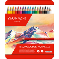 crayons de couleur Supracolor Aquarelle, boîte de 18
