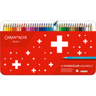 crayons de couleur Swisscolor, boîte de 40