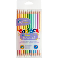 Farbstifte Bi-Color Pastel, 12 Stück