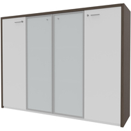 Combinaison d'armoire X-Time 45, 3 hauteurs de classeur, 178 cm