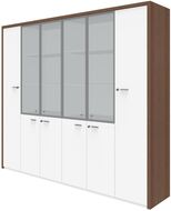 Combinaison d'armoire X-Time 45, 5 hauteurs de classeur, 10 portes