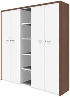 Combinaison d'armoire X-Time 45, 5 hauteurs de classeur, 4 portes