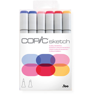 Marker Sketch Set, Floral, Favorite 2, 6 Stück