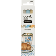 Marqueur Ciao, Cozy Palette, 3 pièces