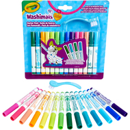 Crayola Faserschreiber Washimals, 14 Stück, assortiert - 71662074524_02_ow