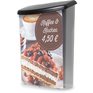 Prospektbox für den Aussenbereich, A4, hoch