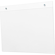 Wandprospekthalter Classic, A4, quer, Wandmontage