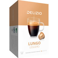 Delizio Capsules de café Lungo Leggero, 48 pièces