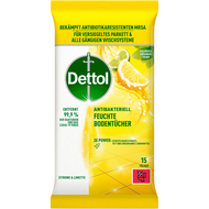 Boden-Reinigungstücher Zitrone & Limette, 15 Stück