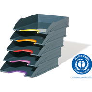 corbeille à courrier Varicolor, 5 pièces