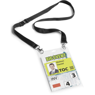 Namensschilder mit Textilband Duo