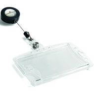 Porte-badge Hartbox avec mécanisme roulant