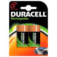 Duracell wiederaufladbare Batterien HR14, 2200mAh, 2 Stück