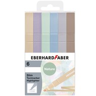 Leuchtstifte Slim natural shades, 6 Stück