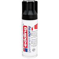 Edding Acrylfarbe matt Permanentspray Premium , 200 ml, schwarz, 1 Stück - 4004764956562_01_ow