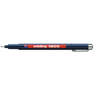 Edding Fineliner Profipen 1800, 0.7 mm, blau - 4004764325740_01_ow