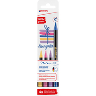 Pinselstifte 1340 Glitter Brush Pen, 4 Stück