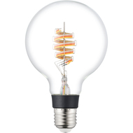Sources lumineuses LED G95 connect.Z, E27, 3000K, 4.9W