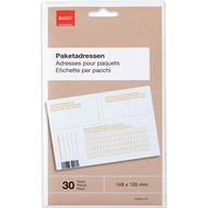 étiquettes d’adresse pour paquets