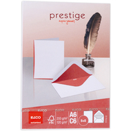 Prestige Cartes doubles et enveloppes, 5 pièces