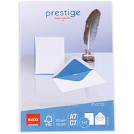 Prestige Cartes doubles et enveloppes, 7 pièces