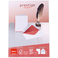 Prestige Cartes doubles et enveloppes, 7 pièces