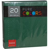Servietten Pure Colors, 24 x 24 cm,  1/4-Falz