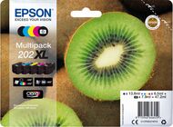 Epson 202XL cartouches d'encre multipack, cyan, jaune, magenta, photo noir, noir