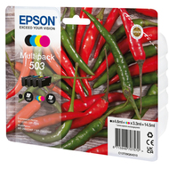 Epson 503 Tintenpatronen Multipack, cyan, gelb, magenta, schwarz