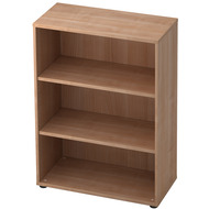 Etagère Tarys, 3 hauteurs de classeur, 80 cm, avec paroi arrière visible