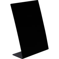 Tischaufsteller, A5, schwarz