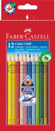 crayons de couleur Colour Grip, boîte de 12