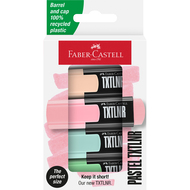 Leuchtstift TXTLNR Pastell, 4 Stück