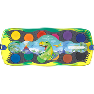 Malkasten Deckfarbe Connector Dino
