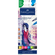 Marqueurs Goldfaber Aqua Dual, 6 pièces