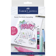 Faber-Castell Tuschestifte Bullet Journaling Starter Set, 9 Stück - 4005402671250_01_ow