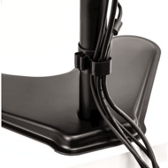 bras porte-écran double Professional Series, horizontal, noir