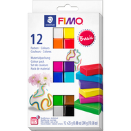 Pâte à modeler soft, Set Basic, 12 x 25g