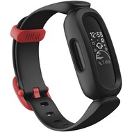 Fitbit Ace 3 traqueur d’activité, noir/rouge