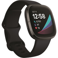 Fitbit Sense Smartwatch, graphite/carbon