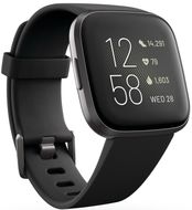 Fitbit Versa 2 Smartwatch, schwarz/carbon
