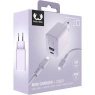 Mini chargeur USB-A - USB-C, 45W + câble de chargement USB-C