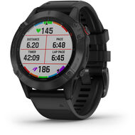 Gamin montre sportive GPS Fenix 6 Pro, noir