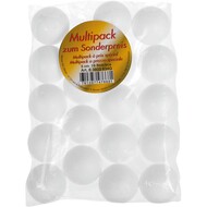 Boules de polystyrène, 5 cm, 19 pièces
