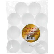 Boules de polystyrène, 7 cm, 11 pièces