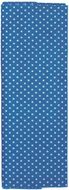 GLOREX coupon de tissu, 100 x 150 cm, bleu à pois
