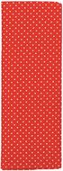 GLOREX coupon de tissu, 100 x 150 cm, rouge à pois