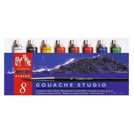 Gouache Caran d'Ache Studio, 8  tubes