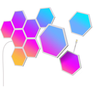 Lampes à panneaux muraux Glide Hexa, 10 pièces