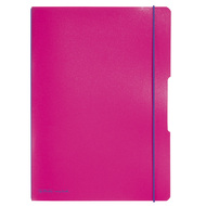 Herlitz my book flex carnet de notes, A4, quadrillé 5 mm avec marge, pink - 4008110493312_01_ow